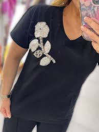 Γυναικεία Μπλούζα Black Daisy